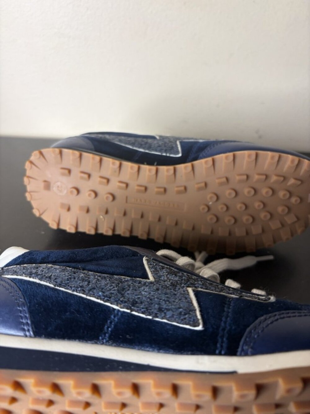 MARC JACOBS Astor Trainer Jogger Lightning Bolt Sneakers EU 37 US 6 MSRP $295 - Picture 7 of 8